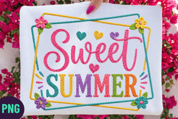 Evaluating Sweet Summer Faux Yarn PNG Sublimation for Custom Apparel and Crafts