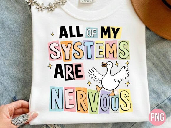 Evaluating the All of My Systems Are Nervous Duck PNG for Professional Design Workflows