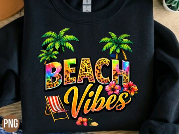 Evaluating the Beach Vibes Summer Palm Trees PNG for Shirt Designs and Creative Projects