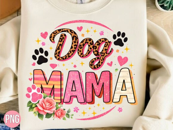 Leopard Print Dog Mama Paw Print PNG Guide