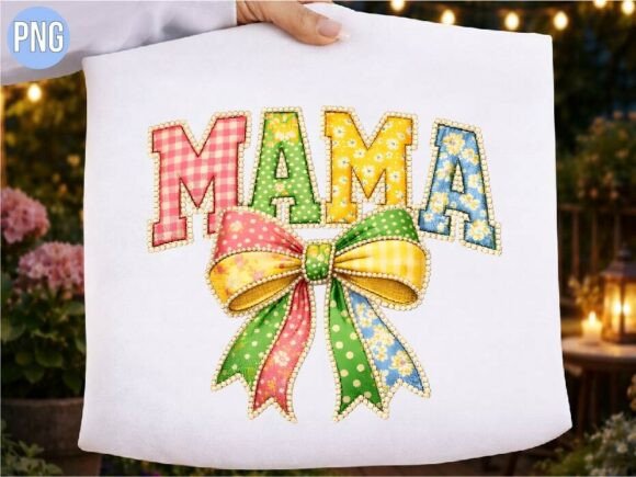 Strategic Branding with the Coquette Mama Floral Bow Sublimation PNG