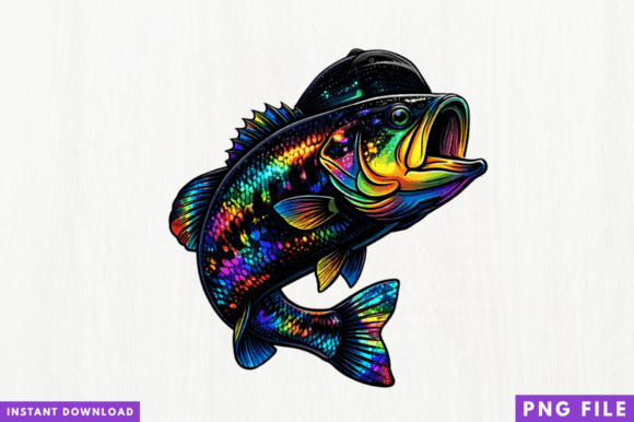 Unlocking Creative Potential with High-Quality Rainbow Bass Fish PNG and Rainbow Bass PNG Designs