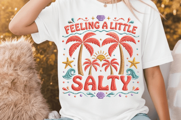 Unlocking Creative Potential with the Feeling a Little Salty T-shirt PNG Design